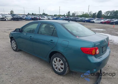 2009 Toyota Corolla from USA, damaged, VIN 2T1BU40E09C161502